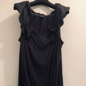 NWOT EXPRESS COTTON/MODALTOP WITH GATHERED BOTTOM